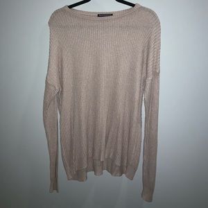 BRANDY MELVILLE LIGHT PINK SWEATER